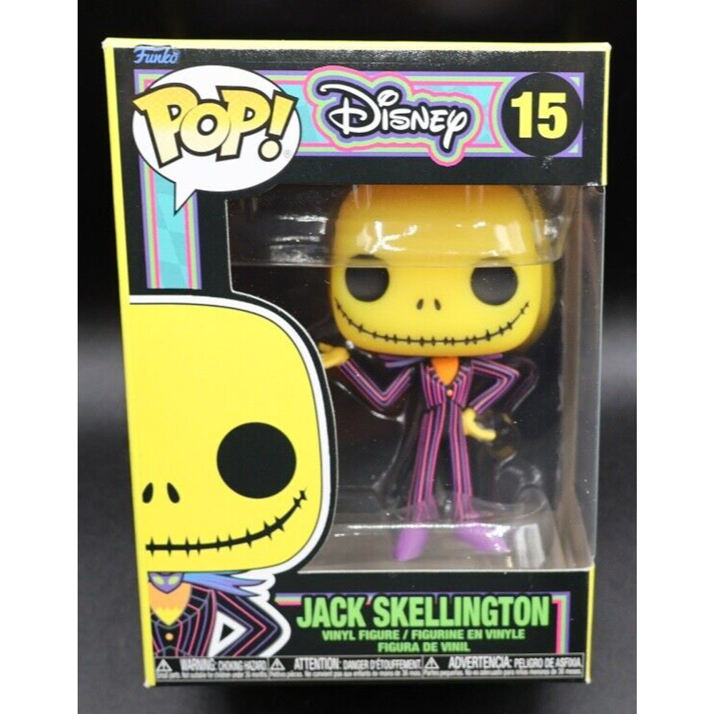 Funko POP! Disney - Nightmare Before Christmas - Jack Skellington #15 [Blackligh